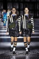 Gucci - Interlocking G leather biker jacket