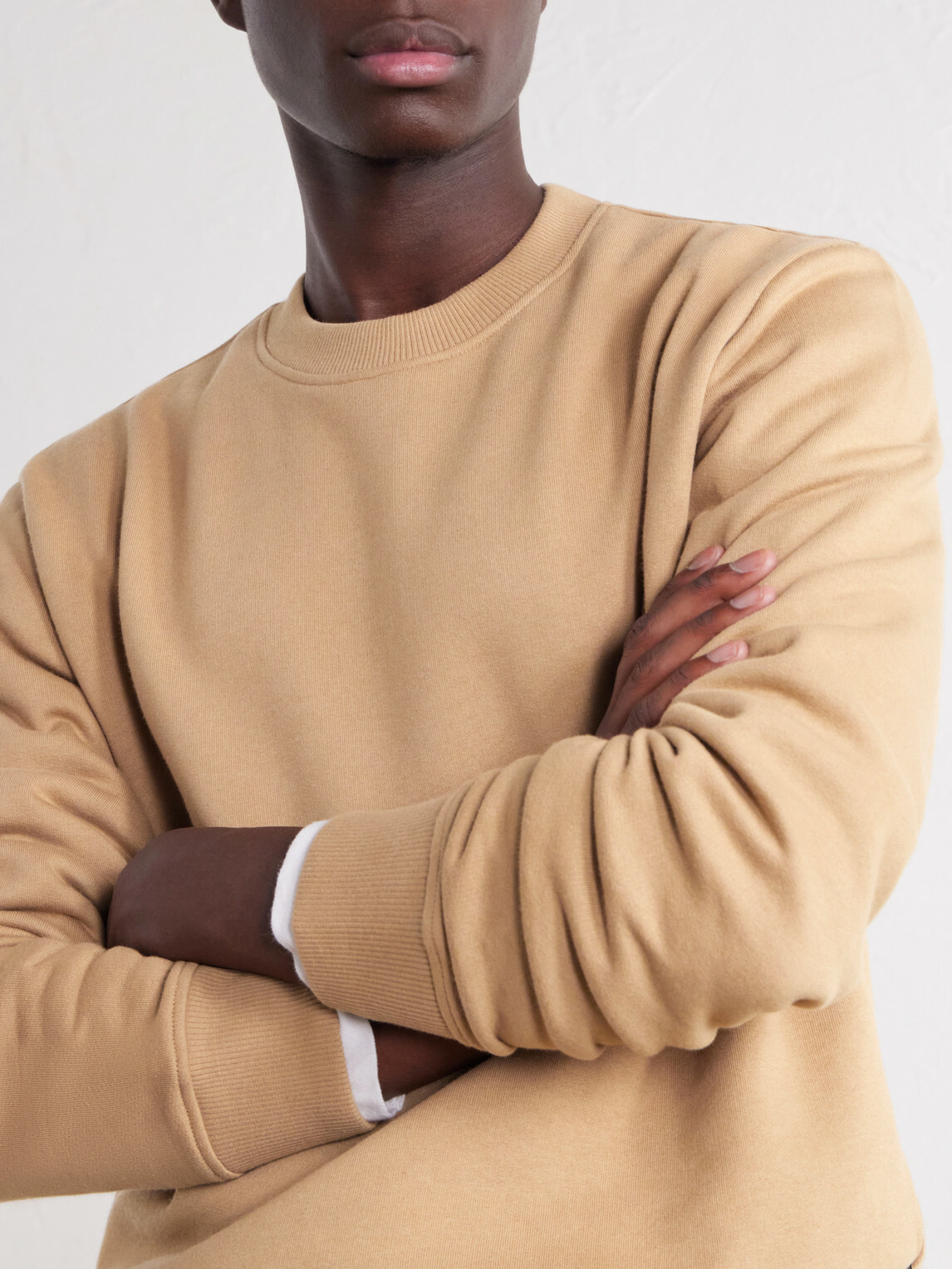 Slowear - Zanone Cotton and Cashmere-Blend Jersey Sweatshirt - Neutrals