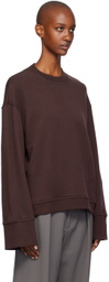 The Frankie Shop Burgundy Talia Sweatshirt