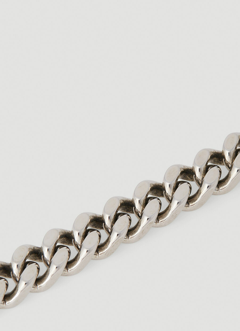 ブレスレット Alexander McQueen 735918 1MAAA SKULL CHAIN Bracelet Men's Skull Chain Bracelet in Silver | McQueen US