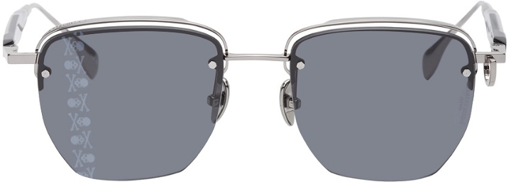 Photo: mastermind JAPAN Black & Silver Limited Edition Square Sunglasses