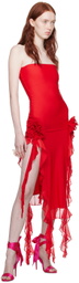 Fancì Club Red 'The Thieves' Maxi Dress