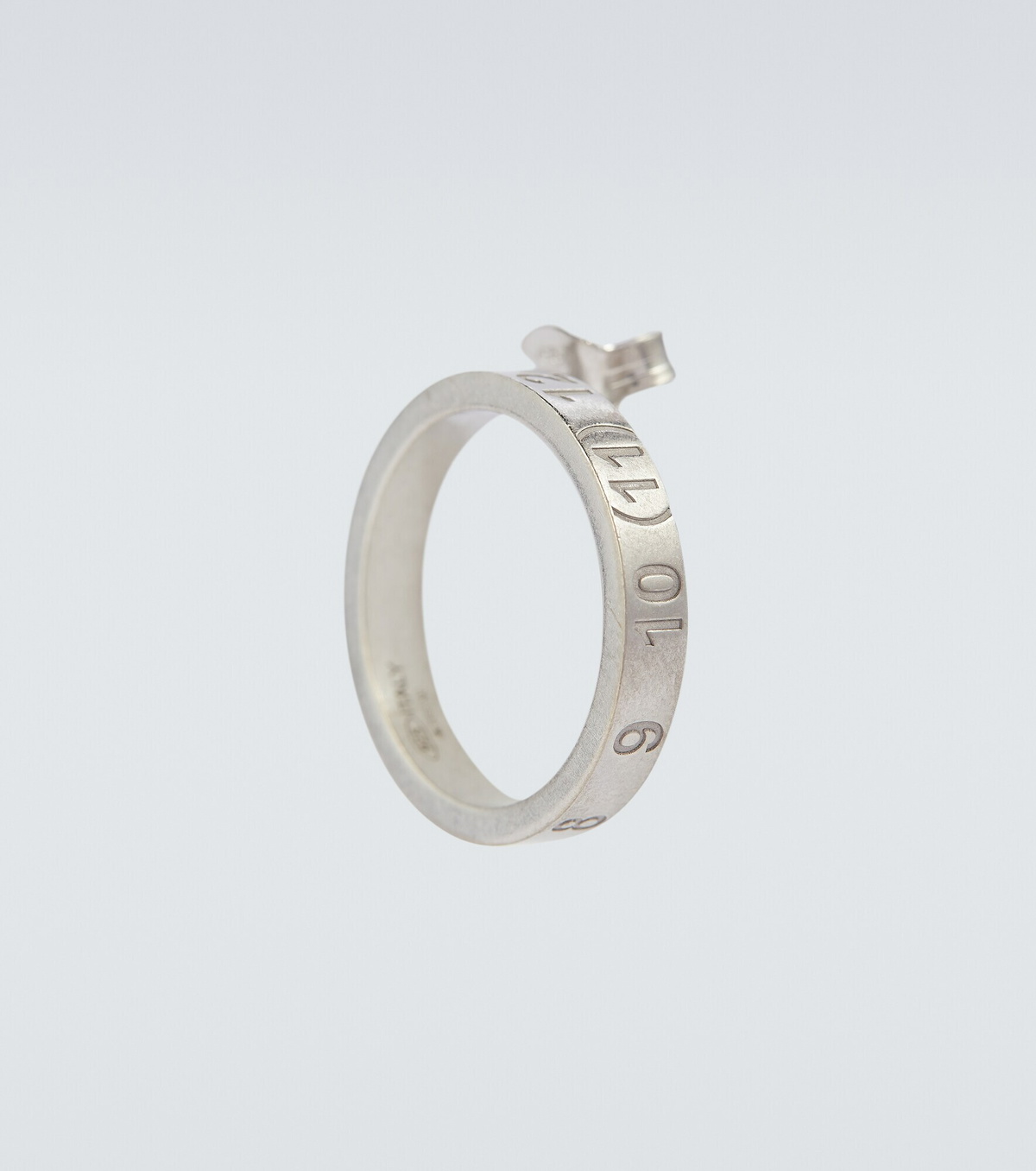 Maison Margiela - Numbers sterling silver single earring
