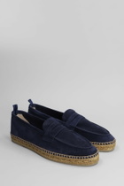 Castañer Nacho T-186 Espadrilles In Blue Suede