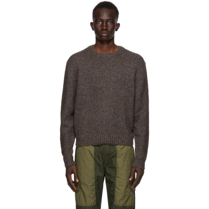 Photo: John Elliott Grey Wool Foggy Sweater