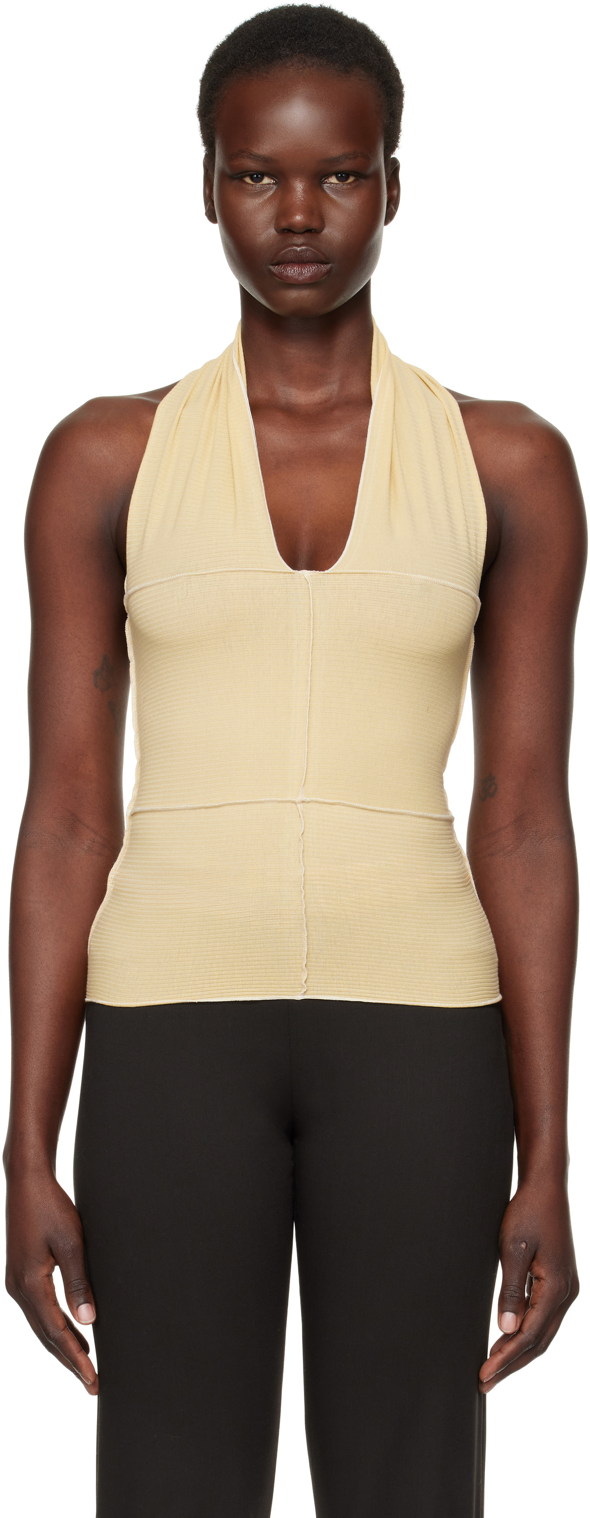トップス baserange cinder halter neck top sizeS BASERANGE Cinder Halter Top – kyo journal