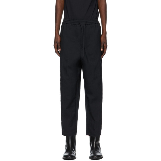 Photo: Jil Sander Navy Serge Cropped Trousers