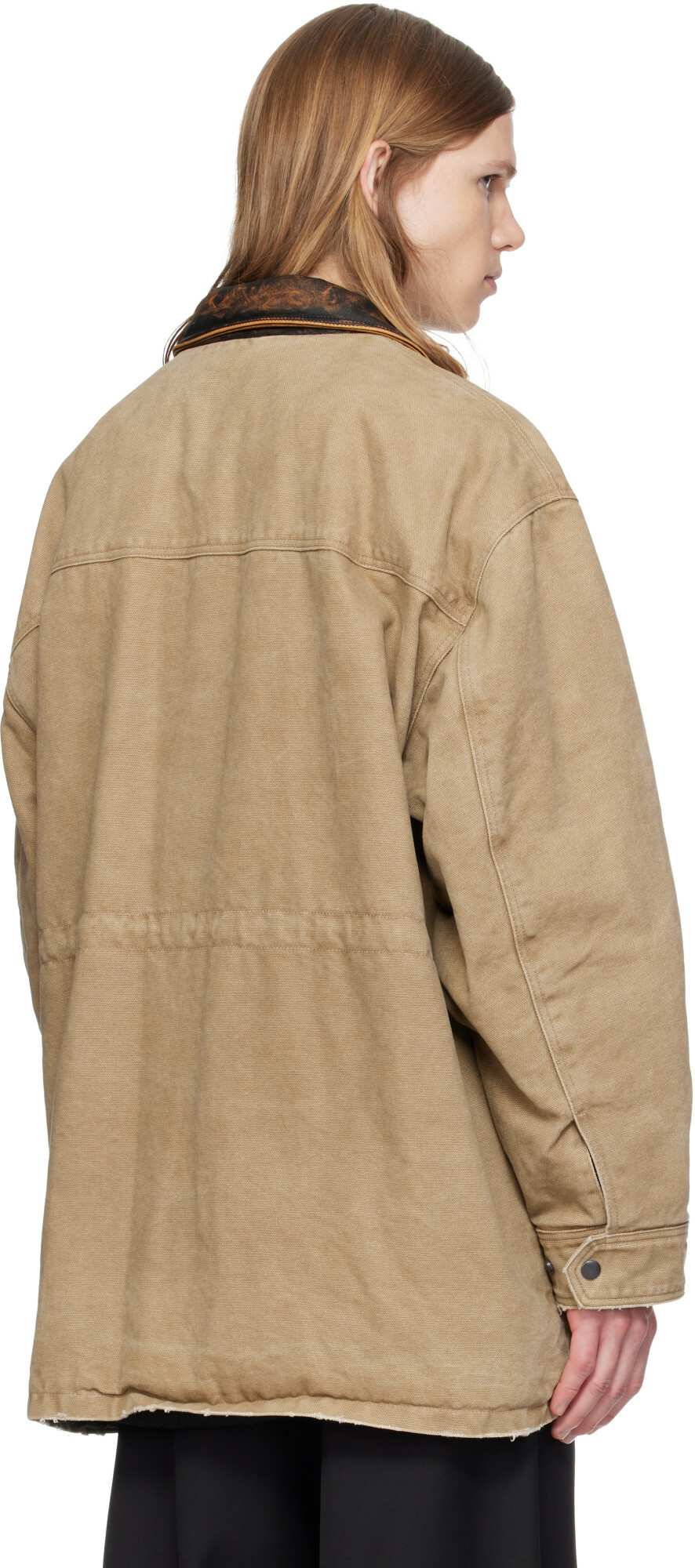 MMIC Beige Closed Form Jacket