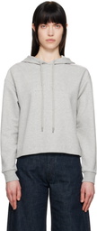 Max Mara Leisure Gray Angora Hoodie