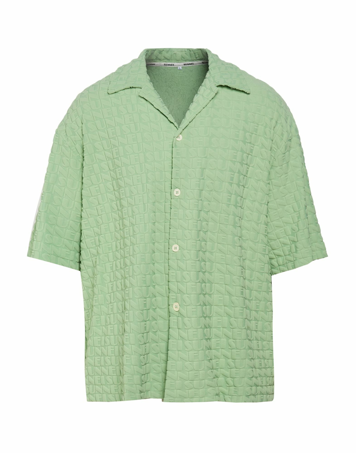Sunnei Mens Shirt Light in Green