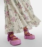 Isabel Marant - Elif platform espadrille sandals