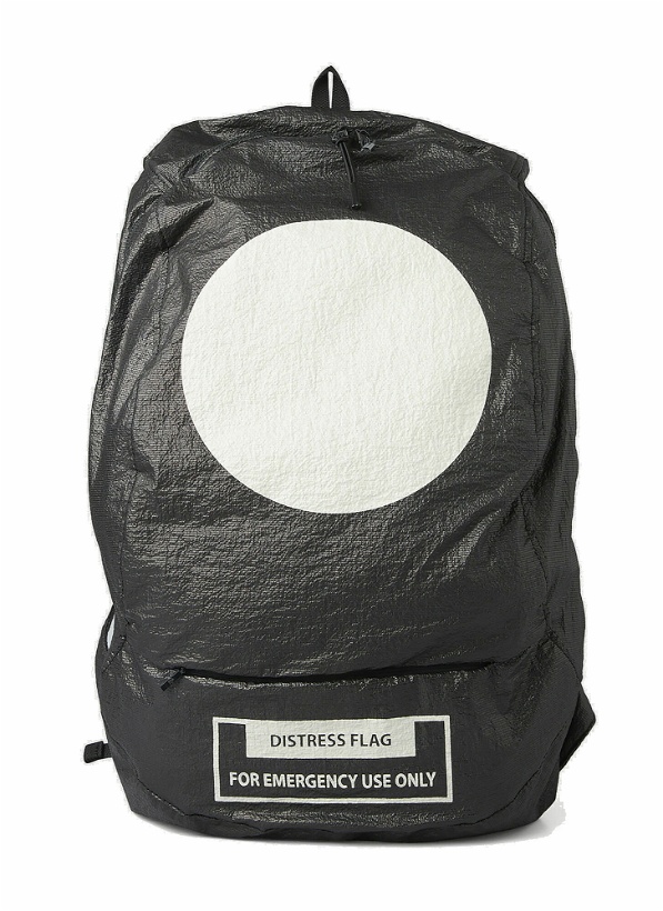 Photo: Distress Flag Backpack in Black