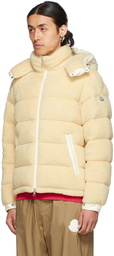 Moncler Beige Down Michon Jacket