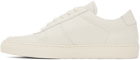 Common Projects Off-White BBall Low Bumpy Sneakers
