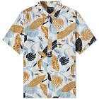 KAVU Men's Top Spot Short Sleeve Shirt in Palm Palm