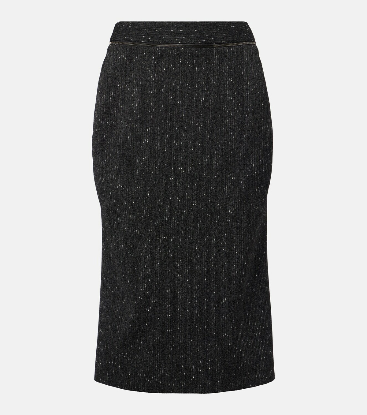 McQueen Pinstripe pencil skirt