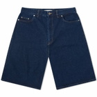 A Kind of Guise Women's Diellza Denim Shorts in Raw Riviera Denim