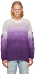 Off-White Purple Arrow Crewneck