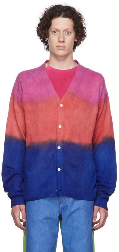 Photo: The Elder Statesman Pink Tranquility Cardigan