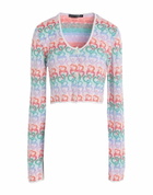 Marco Rambaldi Womens Cardigan in White