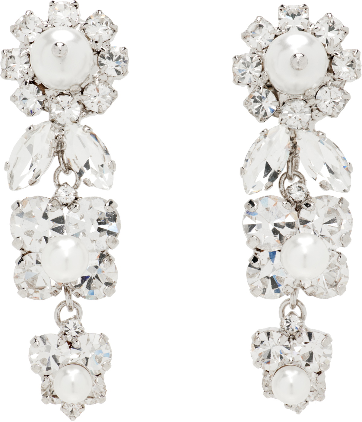 Simone Rocha Daisy Cluster Earrings