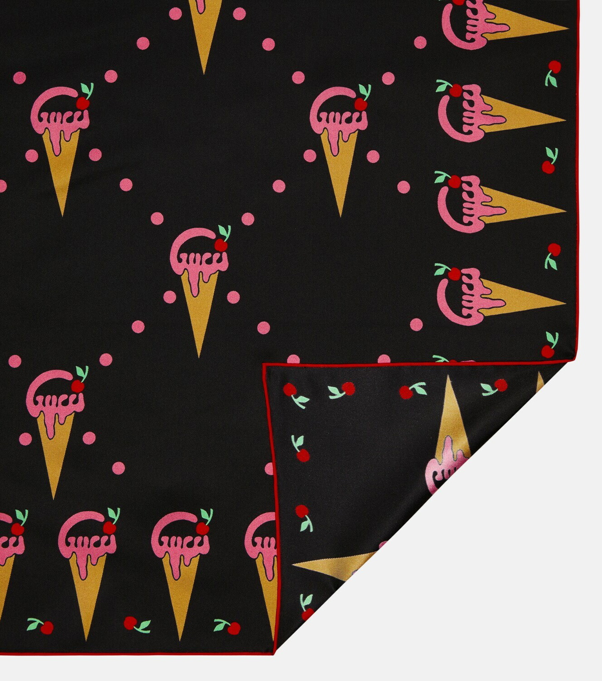 Gucci Printed silk scarf Gucci