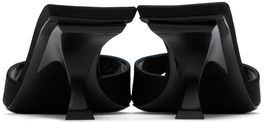 The Attico Black Bes Mules The Attico