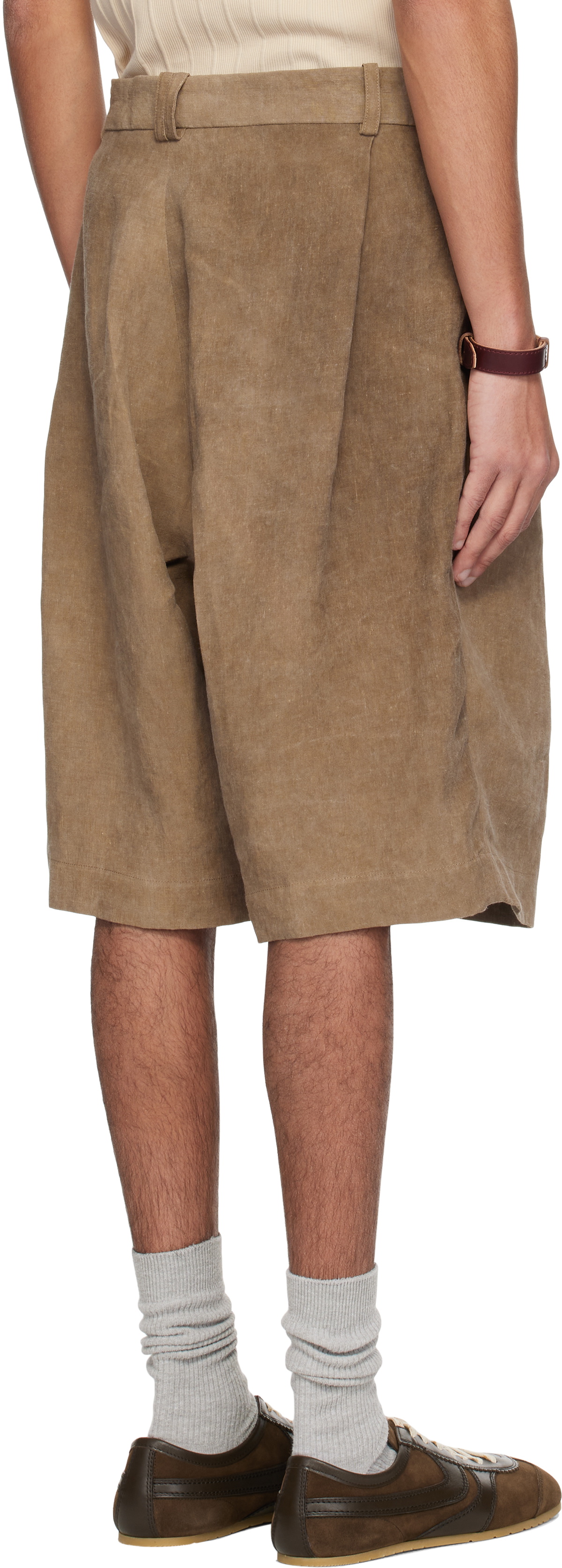 colbo Brown Dress Shorts