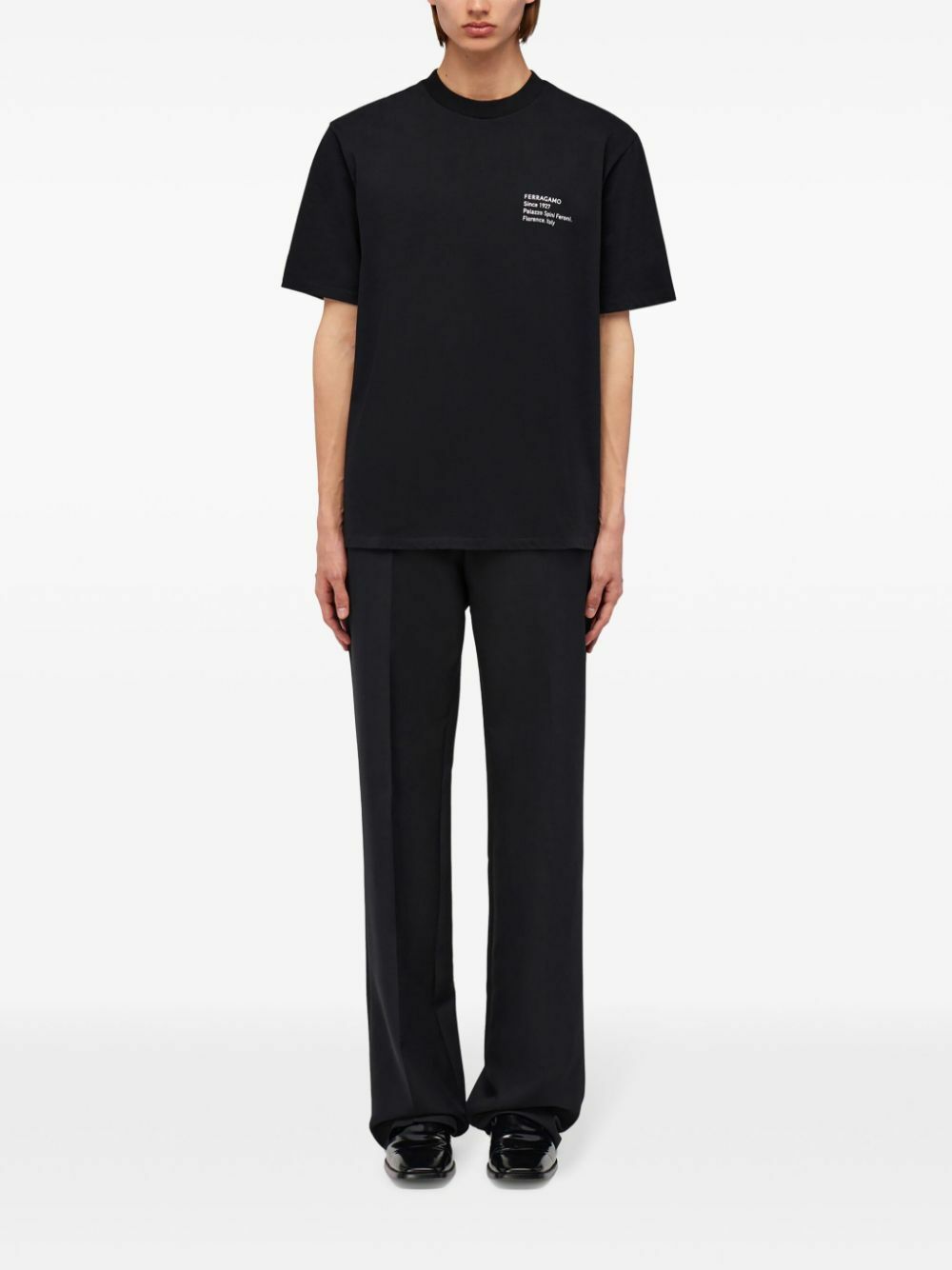 Salvatore Ferragamoのカットソー FERRAGAMO Salvatore Ferragamo サルヴァトーレ フェラガモ/ロゴ