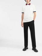 GUCCI - Web Motif Cotton Polo Shirt