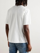 KAPITAL - Peckish Little Bear Printed Cotton-Jersey T-Shirt - White