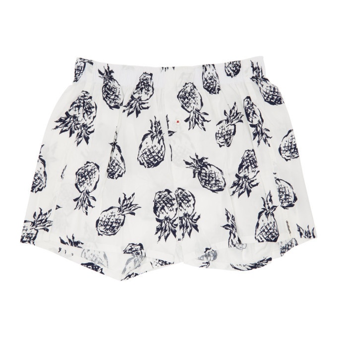 Photo: Druthers White Pineapple Patterned Boxers