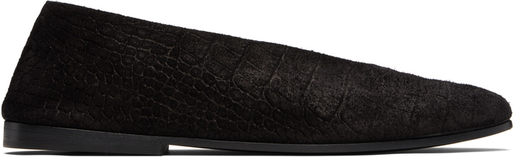 Photo: Marsèll Black Scivolo Ballerina Flats