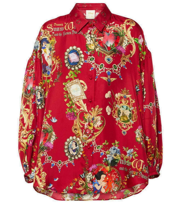 Photo: Camilla Printed silk shirt