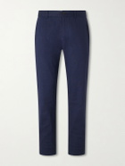 Onia - Straight-Leg Linen-Blend Trousers - Blue