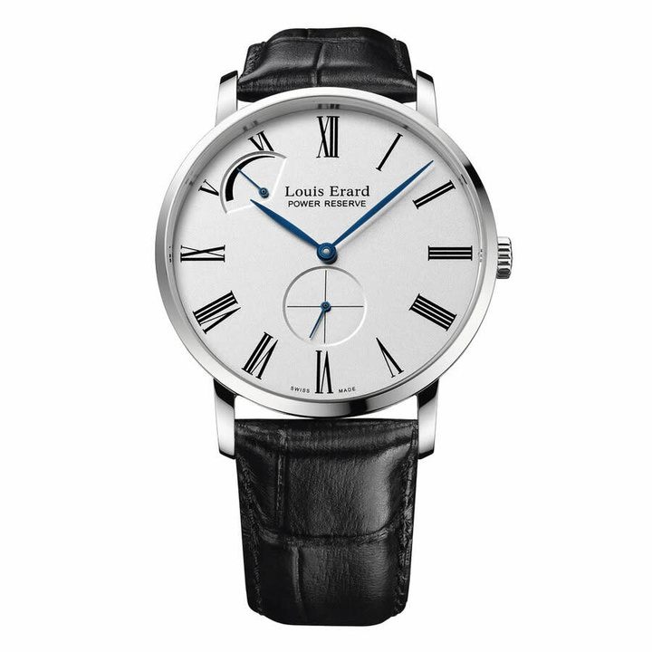 Photo: Louis Erard Excellence Hand Wind Silver Dial Mens Watch 53230AA11.BDC02