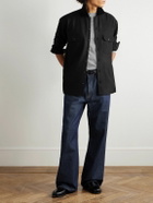 Ghiaia Cashmere - Wool Overshirt - Black
