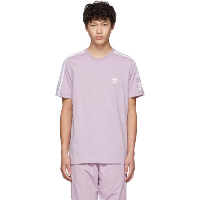 Photo: adidas Originals Purple Lock Up T-Shirt