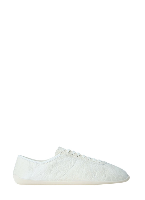 Photo: The Row Clement Crinkled-Leather Sneakers