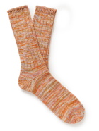 Anonymous ism - Ribbed Cotton-Blend Socks
