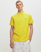 Polo Ralph Lauren Sskccmslm1 S/S Knit Yellow - Mens - Polos