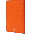 Kingsman - Smythson Cross-Grain Leather Passport Cover - Orange