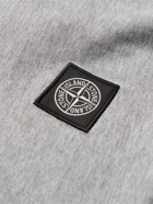 Stone Island - Logo-Appliquéd Cotton-Jersey T-Shirt - Gray