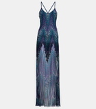 Missoni Pleated maxi dress