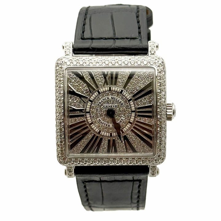 Photo: Franck Muller Master Square Quartz Diamond Ladies Watch 6002 S QZ D CD-BLK