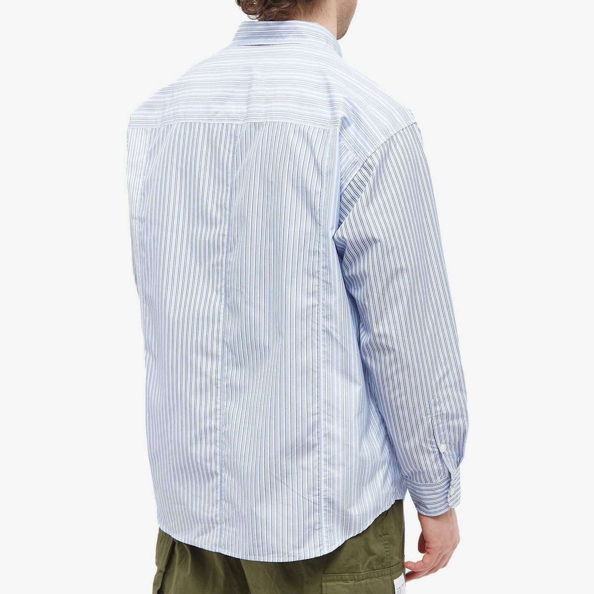 Neighborhood Men's Stripe Shirt in B Neighborhood