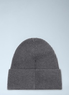 Palm Angels Curved Logo Beanie Hat