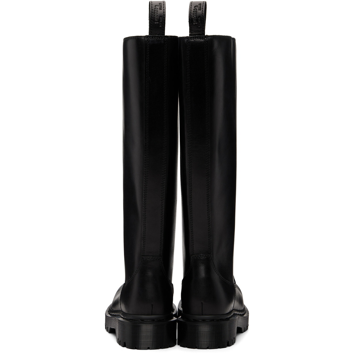 Dr. Martens Black Rejena Hi Old Harness Leather Tall Boots