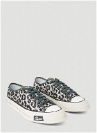 Visvim - Skagway Leopard Sneakers in Grey