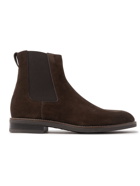 PAUL SMITH - Canon Suede Chelsea Boots - Brown